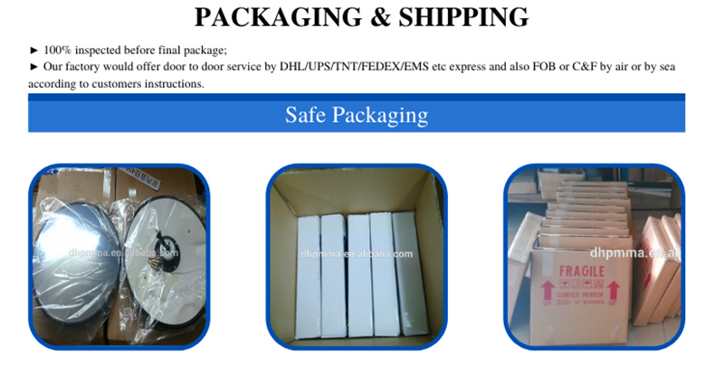 Convex-mirror-packaging